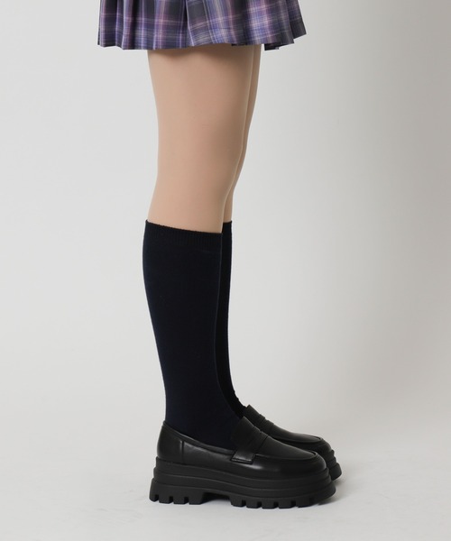 WEGO（ウィゴー）の「WEGO/スクール厚底ローファー（ローファー・レディース・ブラウン/ブラック・MEDIUM/LARGE）」の11枚目の写真