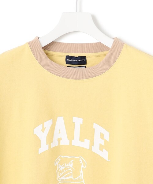 J.PRESS YORK STREET（ジェイプレスヨークストリート）の「【UNISEX】YALEアーチロゴ Tシャツ（Tシャツ/カットソー・メンズ・ホワイト系/ネイビー系/イエロー系・SMALL/MEDIUM/LARGE）」の21枚目の写真