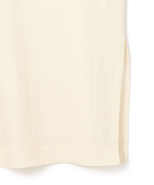 uncrave(アンクレイヴ)の「ドレープツイル Tブラウス(Tシャツ/カットソー・レディース・アイボリー系/ダルブルー系1・F)」の7枚目の写真