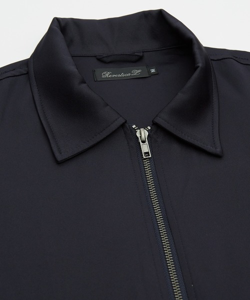 Crownor(クラウノアー)の「ダブルジッパー 半袖シャツ(シャツ/ブラウス・メンズ・カーキ/ネイビー・LARGE/MEDIUM)」の4枚目の写真
