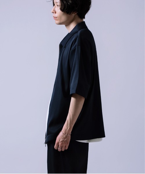 Crownor(クラウノアー)の「ダブルジッパー 半袖シャツ(シャツ/ブラウス・メンズ・カーキ/ネイビー・LARGE/MEDIUM)」の15枚目の写真
