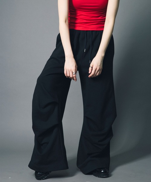 パンツ led.tokyo PLEATS HALF PANTS Led.tokyo Pleated Half Pants PLEATS HALF PANT