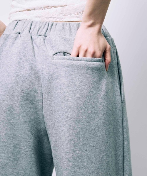 セール】【led.tokyo】TUCK SWEAT PANTS/タックスウェットパンツ