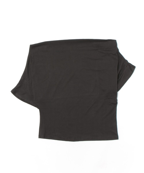 Lace Ladies（レースレディース）の「ワンショルダー ドレープ アシンメトリー シャーリング トップス（Tシャツ/カットソー・レディース・ホワイト/ブラック/イエロー・FREE）」の20枚目の写真