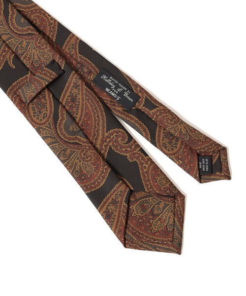 小物 Holliday & Brown for BEAMS Holliday & Brown / シルク ペイズリー柄 ネクタイ（ネクタイ）｜BEAMS