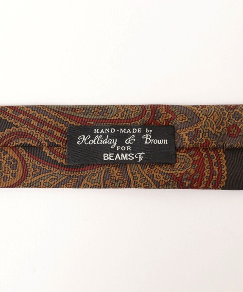 Holliday & Brown / シルク ペイズリー柄 ネクタイ（ネクタイ）｜BEAMS