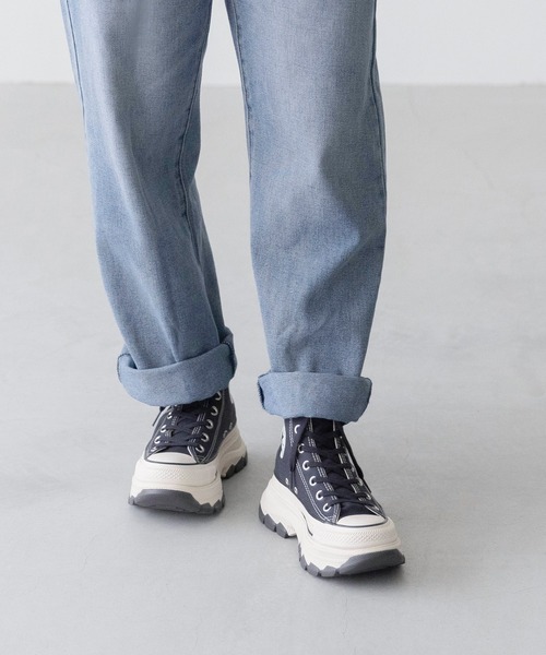 CONVERSE ALL STAR TREKWAVE HI 厚底 デニム CONVERSE コンバース ALL STAR TREKWAVE Z HI オールスター