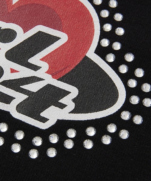 PLANET HEART LOGO S/S BABY TEE（Tシャツ/カットソー）｜X-girl