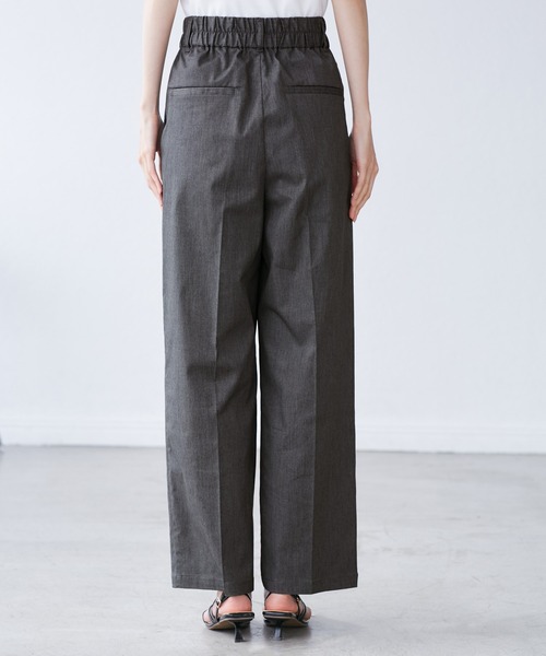ROPE' PICNIC(ロペピクニック)の「【UVカット・接触冷感】タックチノワイドパンツ(チノパンツ・レディース・ベージュ/グレー・38/36)」の20枚目の写真