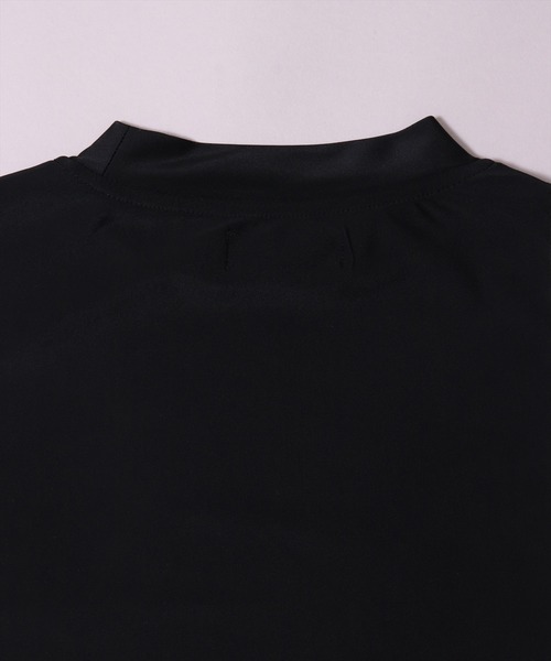 LUXE/R GOLF(ラグジュ ゴルフ)の「(RM)【LUXE/R GOLF】COOL & DRY ストレッチ スムース カラーブロック モックネック Tシャツ(Tシャツ/カットソー・メンズ・ブラック系・L/XL/M)」の8枚目の写真