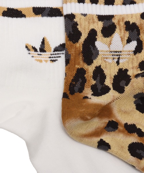 【adidas】★SHADOW FEVERR スニーカー★ロゴソックス特典付 adidas LEO CREW S 2P / アディダス LEO クルー ソックス 2P