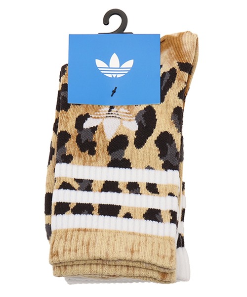 adidas LEO CREW S 2P / アディダス LEO クルー ソックス 2P