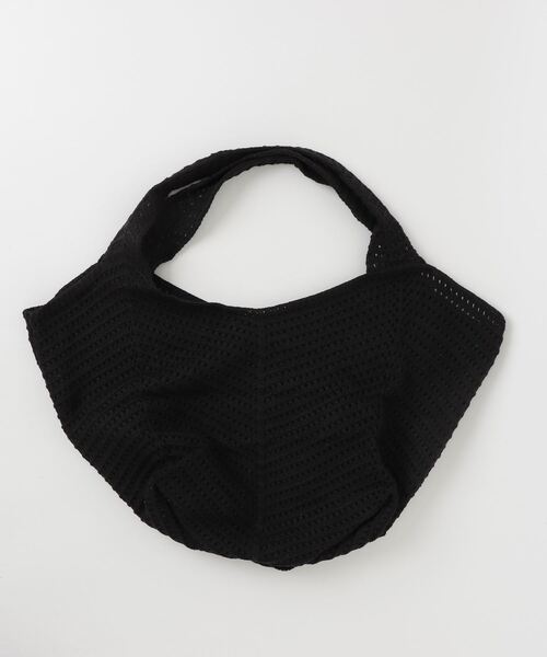 Per sist ence(パーシエンス)の「たっぷり入るメッシュトート(トートバッグ・レディース・オフホワイト/ベージュ/レッド/ブラック・ONE SIZE)」の5枚目の写真