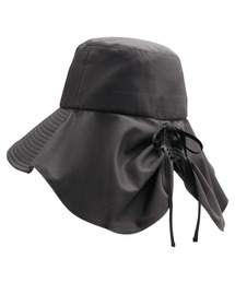 IEDIT（イディット）の「ＩＥＤＩＴ　ＵＶケア・撥水機能がうれしい　２‐ＷＡＹデザインリボンハット〈ノーブルブラック〉（ハット）」