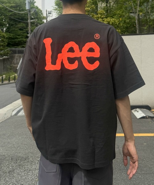 Lee（リー）の「Lee/リー バックプリントTシャツ（Tシャツ/カットソー・メンズ・グレー/チャコール/ホワイト・X-SMALL/SMALL/MEDIUM/LARGE/X-LARGE）」の3枚目の写真
