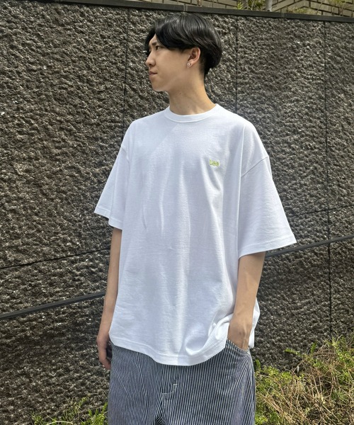 Lee（リー）の「Lee/リー バックプリントTシャツ（Tシャツ/カットソー・メンズ・グレー/チャコール/ホワイト・X-SMALL/SMALL/MEDIUM/LARGE/X-LARGE）」の5枚目の写真