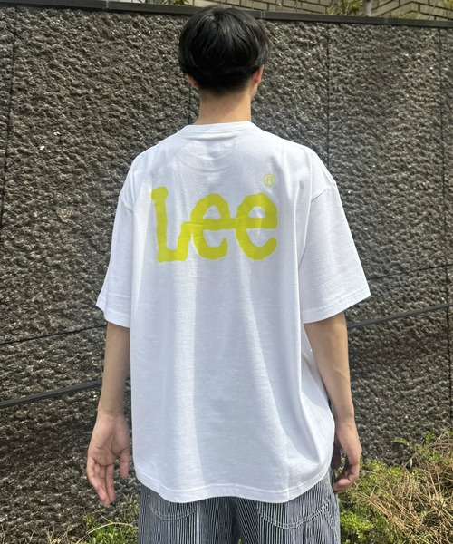 Lee（リー）の「Lee/リー バックプリントTシャツ（Tシャツ/カットソー・メンズ・グレー/チャコール/ホワイト・X-SMALL/SMALL/MEDIUM/LARGE/X-LARGE）」の4枚目の写真