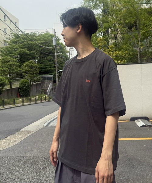 Lee（リー）の「Lee/リー バックプリントTシャツ（Tシャツ/カットソー・メンズ・グレー/チャコール/ホワイト・X-SMALL/SMALL/MEDIUM/LARGE/X-LARGE）」の12枚目の写真
