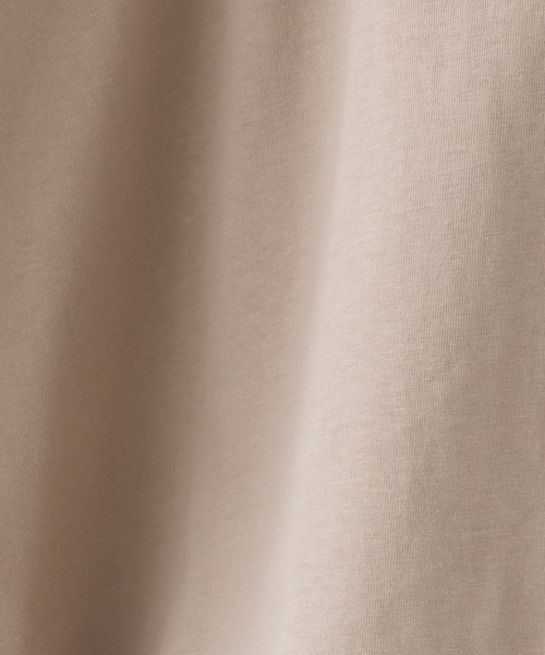 RCD（アールシーディー）の「ボートネック7分袖ドルマンTシャツ　半袖（Tシャツ/カットソー・レディース・ブラック/グレイッシュベージュ/チャコールグレー/オフホワイト・M-L/LL～3L/4L～5L）」の19枚目の写真