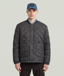G-STAR RAW/ジースター ロウ キルティング ボンバージャケット G-STAR RAW ミリタリージャケット モッズコート DECK REVERSIBLE