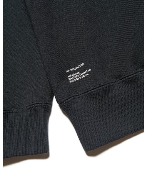 SOPHNET.（ソフネット）の「STOCKHOLM. SWEATSHIRT（スウェット・メンズ・ホワイト/ブラック・3/2/4/5/1）」の6枚目の写真