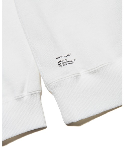 SOPHNET.（ソフネット）の「STOCKHOLM. SWEATSHIRT（スウェット・メンズ・ホワイト/ブラック・3/2/4/5/1）」の8枚目の写真