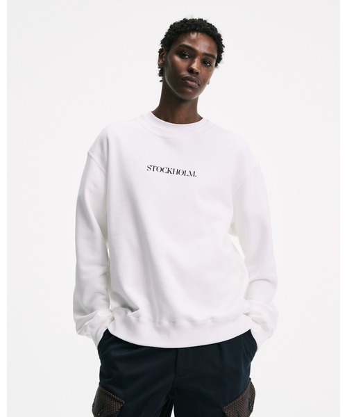 SOPHNET.（ソフネット）の「STOCKHOLM. SWEATSHIRT（スウェット・メンズ・ホワイト/ブラック・3/2/4/5/1）」の3枚目の写真