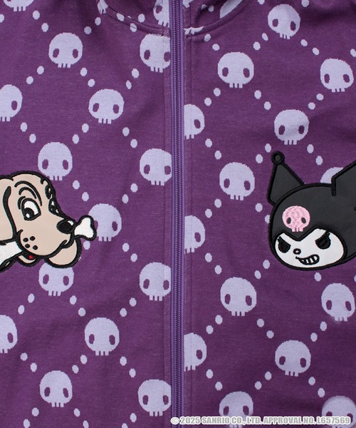 セール】【GALFY/ガルフィー】×【KUROMI/クロミ】ドクロだらけ夏