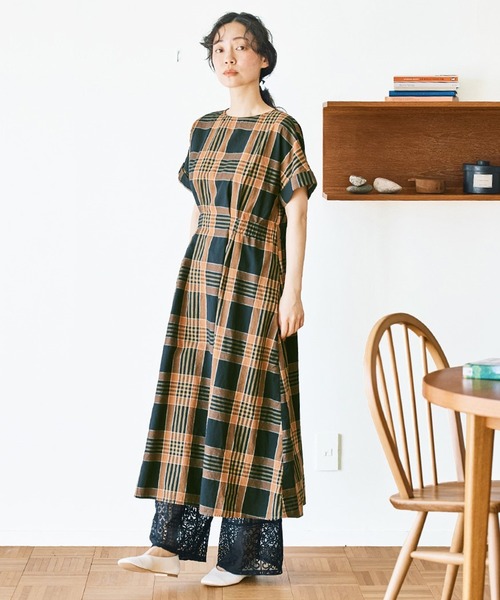 and myera(アンド マイラ)の「and myera パッチワークレースパンツ(その他パンツ・レディース・ブラック/ホワイト・M/LL/L/S)」の15枚目の写真