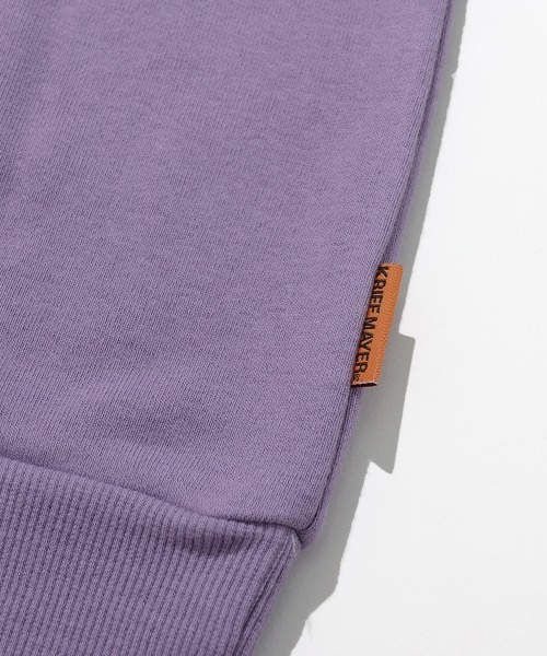 KRIFF MAYER Kid's Collection（クリフメイヤーキッズコレクション）の「【裏微起毛】シフォンタッチクルー（UFO）（スウェット・キッズ・サックスブルー/グレー/パープル/ネイビー・120/170/160/150/140/130）」の16枚目の写真