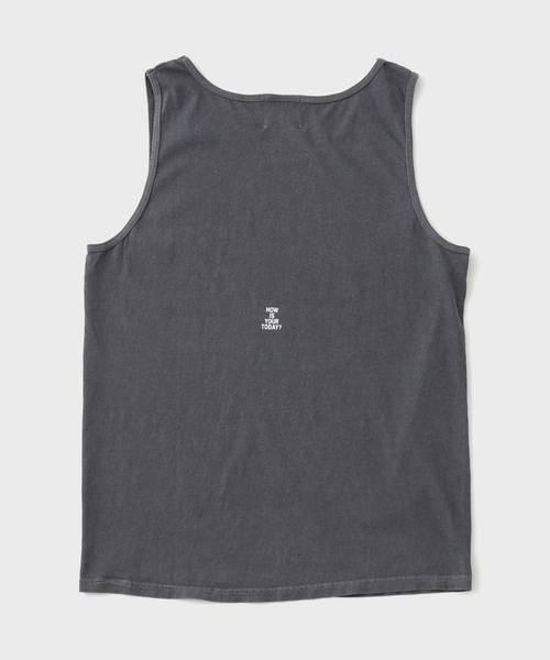 TODAY edition(トゥデイエディション)の「TODAY edition / トゥデイエディション TODAY TANK TOP(タンクトップ・メンズ・グレー/ボルドー/ブルー系その他・MEDIUM/LARGE)」の4枚目の写真