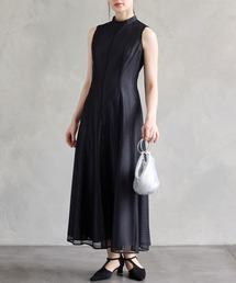 AIMER エメ ノースリーブ パーティードレス お呼ばれワンピース【Ｍ】結婚式 aimer エメ ドレス パーティードレス ロング 結婚式 レース 新作