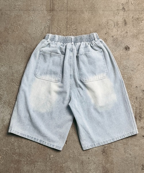 CALIFORNIA OUTFITTERS（カリフォルニア アウトフィッターズ）の「7A7 サイドライン ワイドデニム バミューダパンツ（デニムパンツ・メンズ・ブルー/ライトブルー/ブルー系その他・L/M）」の13枚目の写真