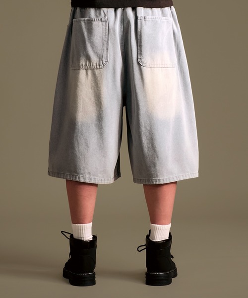 CALIFORNIA OUTFITTERS（カリフォルニア アウトフィッターズ）の「7A7 サイドライン ワイドデニム バミューダパンツ（デニムパンツ・メンズ・ブルー/ライトブルー/ブルー系その他・L/M）」の20枚目の写真