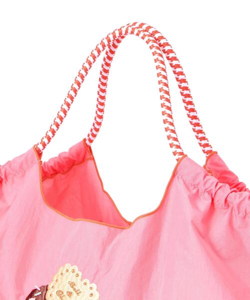 Ball&Chain(ボールアンドチェーン)の「Ball&Chain(ボールアンドチェーン) New icecreamⅡ/Lサイズ(エコバッグ/サブバッグ・レディース・グレー/イエロー/ピンク・F)」の13枚目の写真