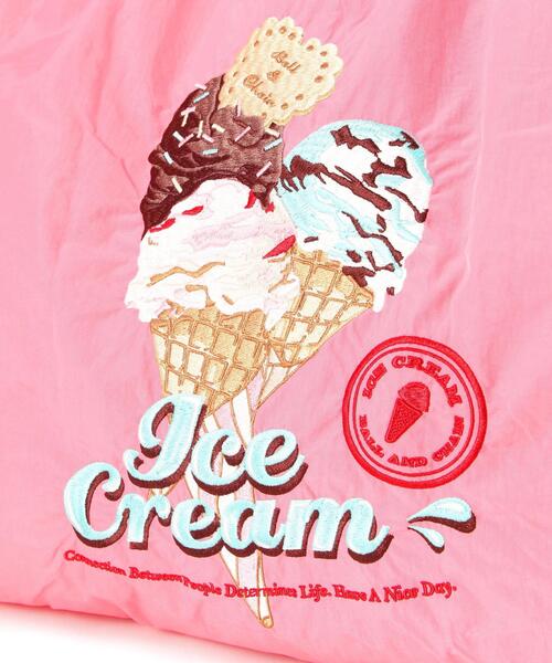Ball&Chain(ボールアンドチェーン)の「Ball&Chain(ボールアンドチェーン) New icecreamⅡ/Lサイズ(エコバッグ/サブバッグ・レディース・グレー/イエロー/ピンク・F)」の14枚目の写真