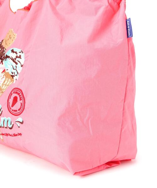 Ball&Chain(ボールアンドチェーン)の「Ball&Chain(ボールアンドチェーン) New icecreamⅡ/Lサイズ(エコバッグ/サブバッグ・レディース・グレー/イエロー/ピンク・F)」の15枚目の写真