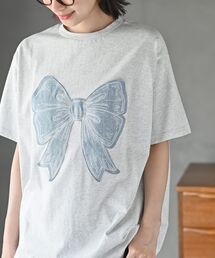 rps | リボンモチーフＢＩＧＴ(Tシャツ/カットソー)