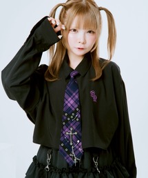 TRAVAS TOKYO（トラバス トウキョウ）の「『TRAVAS TOKYO/トラバス トーキョー』パンクスネクタイシャツ（シャツ/ブラウス）」