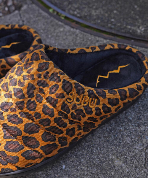 SUBU x MANASTASH/スブ×マナスタッシュ SANDAL LEOPARD サンダル