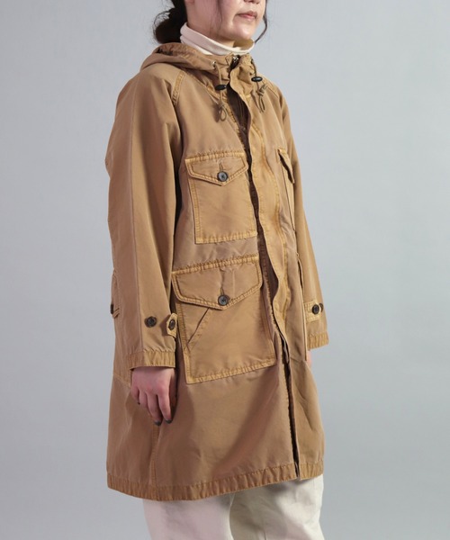 OMNIGOD（オムニゴッド）の「[OMNIGOD womens / オムニゴッド] NCクロスロングミリタリーパーカー（モッズコート・レディース・ブラウン/オリーブ・0）」の9枚目の写真