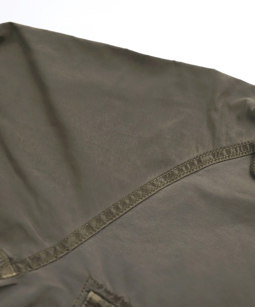OMNIGOD（オムニゴッド）の「[OMNIGOD womens / オムニゴッド] NCクロスロングミリタリーパーカー（モッズコート・レディース・ブラウン/オリーブ・0）」の6枚目の写真