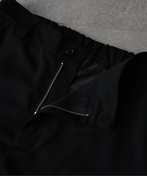 welise（ウェライズ）の「welise×犬飼京 -ephemeral- グレイスフルヘビーTR 3Dタックワイドフレアスラックス（スラックス・メンズ・グレー/チャコールグレー/ブラック・S/M/L）」の21枚目の写真