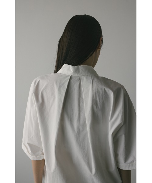 STYLEMIXER(スタイルミキサー)の「ドルマンハーフスリーブシャツ(シャツ/ブラウス・レディース・ネイビー/ホワイト/サックスブルー・FREE)」の11枚目の写真