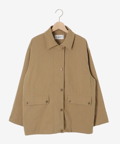 le.coeur blanc（ルクールブラン）の「異素材カラーワークジャケット（その他アウター・レディース・ブラック/キャメル・38）」の21枚目の写真