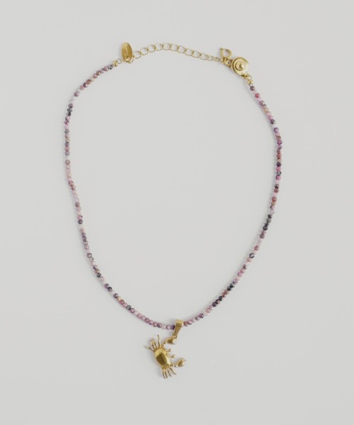 TUWAKRIM（トゥワクリム）の「【TUWAKRIM】Alimango（ネックレス・レディース・ピンク・MEDIUM）」の5枚目の写真