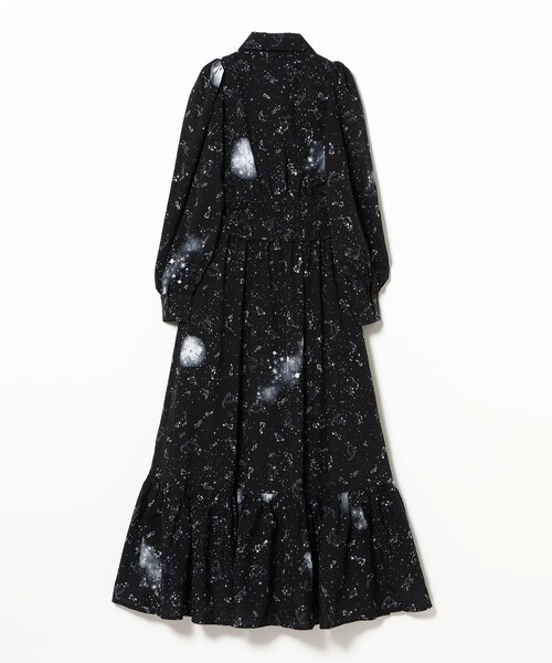 mmts unoa 猫 ワンピース 新作 黒 新品未使用 完売品 Sサイズ ギャラクシー猫星座 ワンピース（ワンピース）｜mmts（マミタス）の