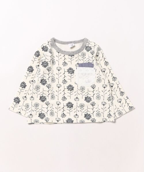 RAGMART（ラグマート）の「チーフモチーフトレーナー（スウェット・キッズ・オレンジ/グレー/ネイビー/ドット・80ｃｍ/90cm/70cm）」の2枚目の写真