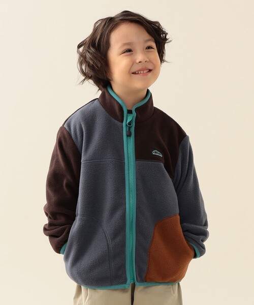 セール】切り替え フリース ジャケット 2025FW（90～150cm）（ブルゾン