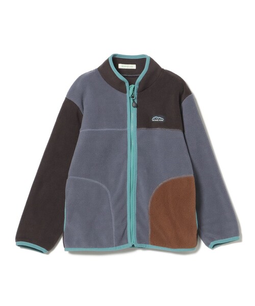 BEAMS mini（ビームスミニ）の「切り替え フリース ジャケット 2025FW（90～150cm）（ブルゾン・キッズ・チャコールグレー/ベージュ・90/150/140/130/120/110/100）」の14枚目の写真